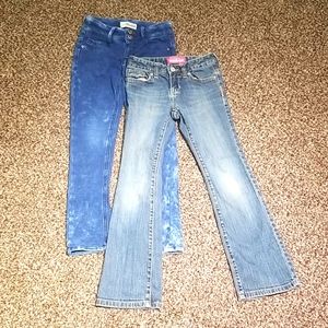 🥳HP!🥳Girls Size 7 Jeans Bundle of 2